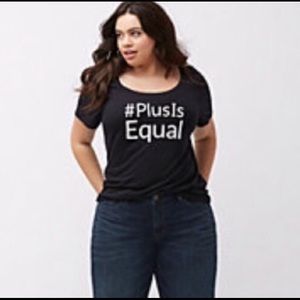 #PlusIsEqual It’s time represent graphic tee 26 28